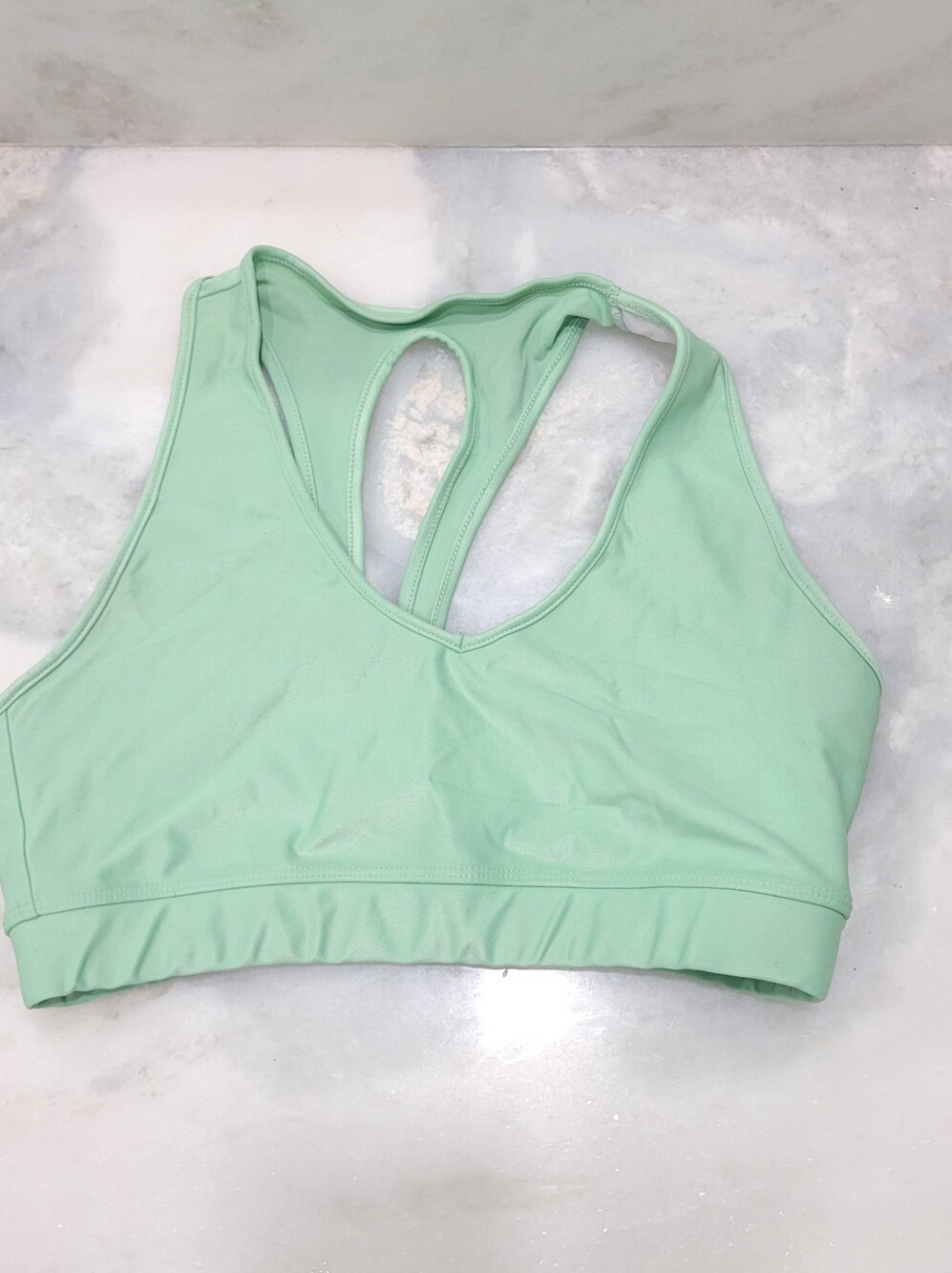 Carbon 38 Takara Shine Action Bra, Mint Green. Medium